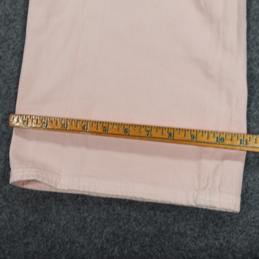 American‎ Eagle Super High-Rise Baggy Wide Leg Pink Jeans 4 Stretch Regular - Picture 8 of 11
